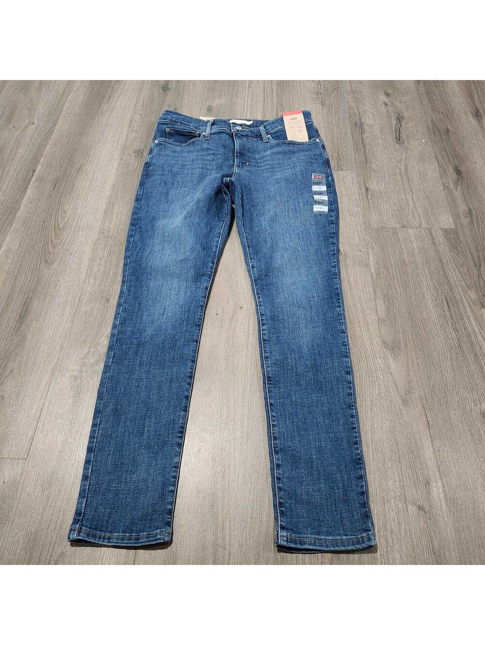 Levi's 311 Shaping Skinny Jeans 31x30 Medium Blue Denim NWT